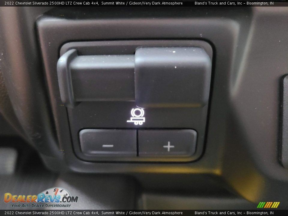 2022 Chevrolet Silverado 2500HD LTZ Crew Cab 4x4 Summit White / Gideon/Very Dark Atmosphere Photo #36