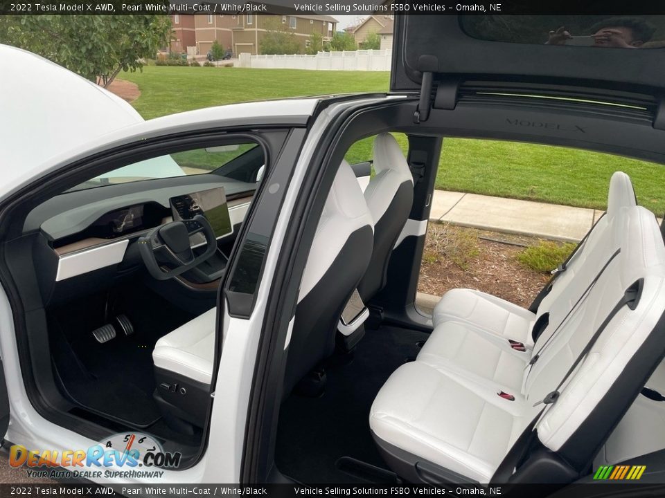 Rear Seat of 2022 Tesla Model X AWD Photo #6