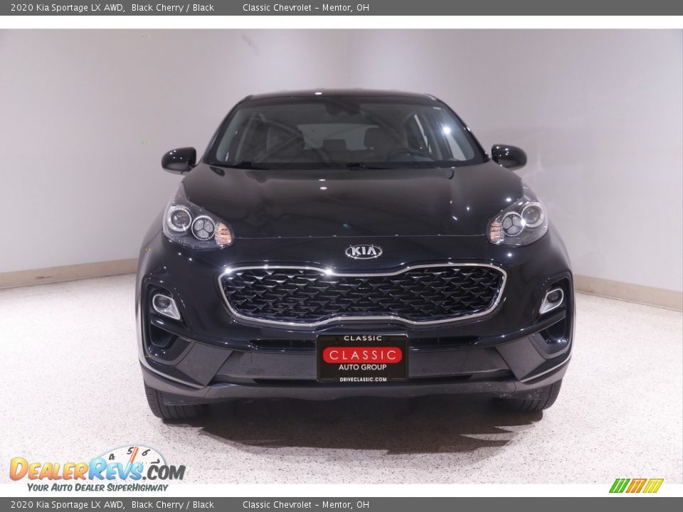 2020 Kia Sportage LX AWD Black Cherry / Black Photo #2