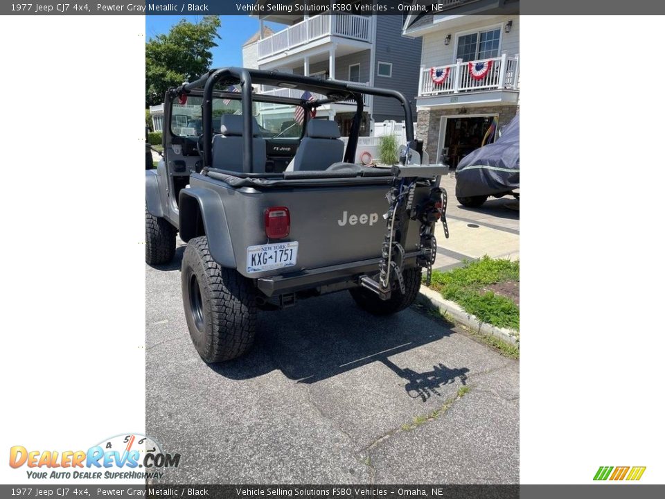 Pewter Gray Metallic 1977 Jeep CJ7 4x4 Photo #5