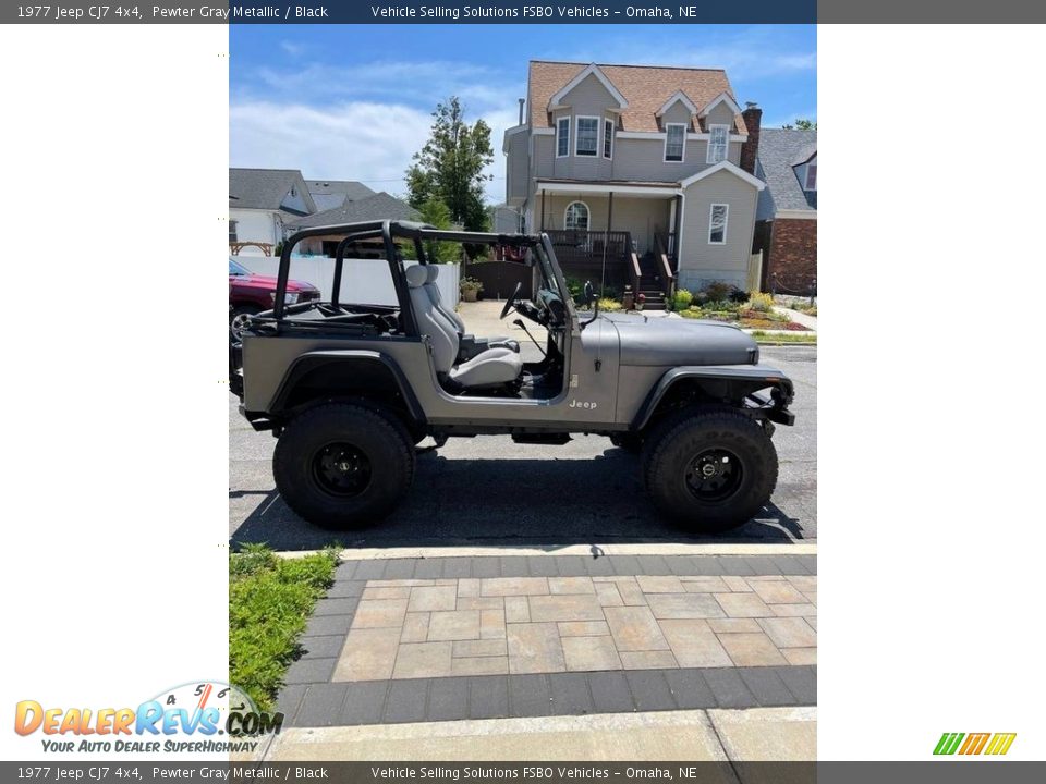 Pewter Gray Metallic 1977 Jeep CJ7 4x4 Photo #7