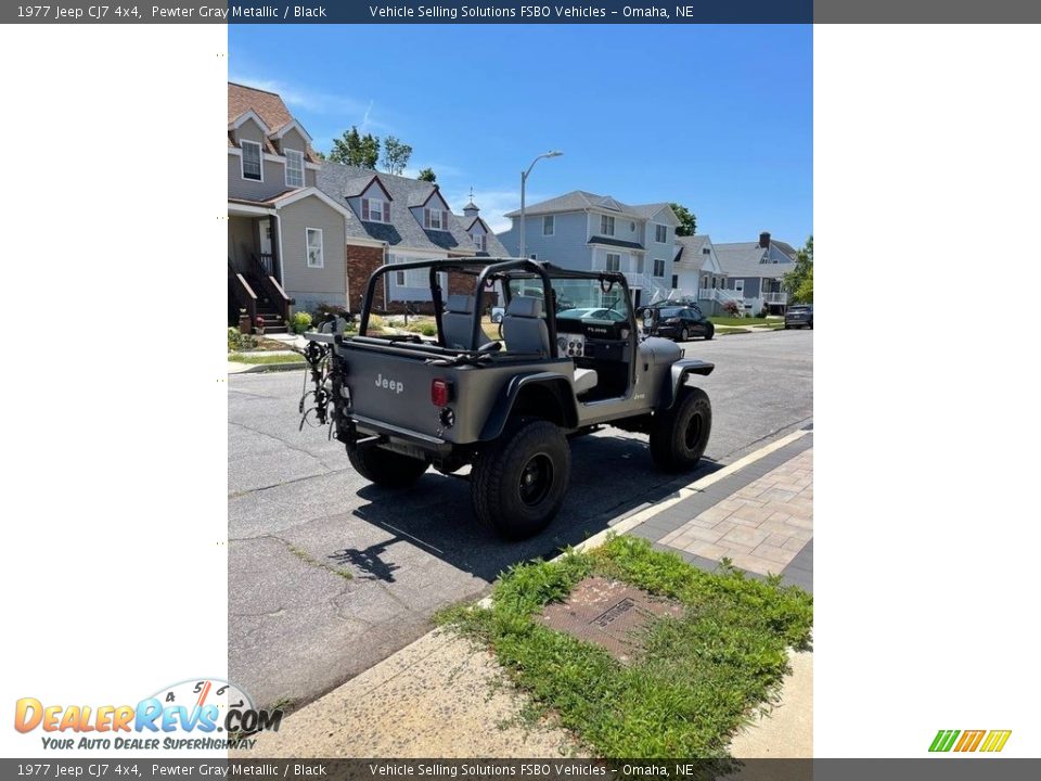 Pewter Gray Metallic 1977 Jeep CJ7 4x4 Photo #8