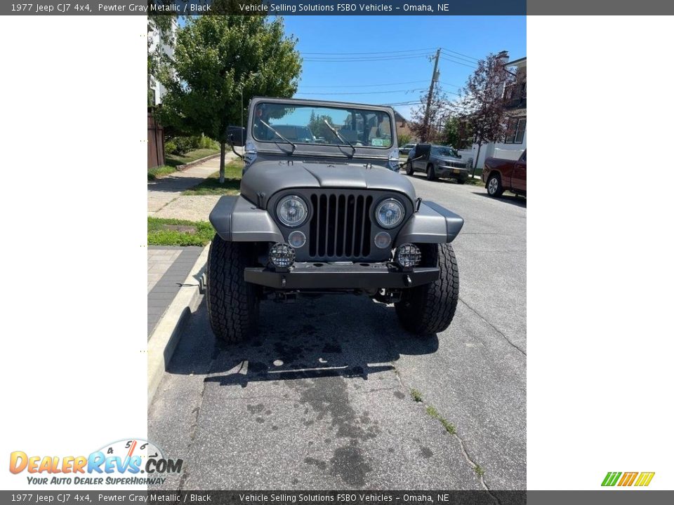 Pewter Gray Metallic 1977 Jeep CJ7 4x4 Photo #9