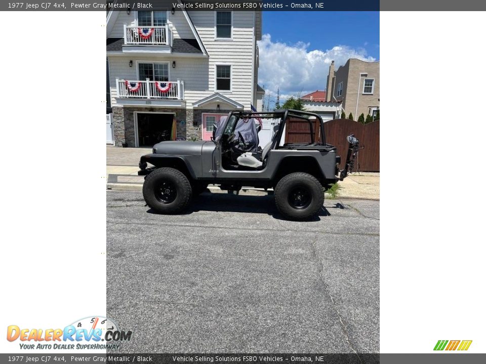 Pewter Gray Metallic 1977 Jeep CJ7 4x4 Photo #10