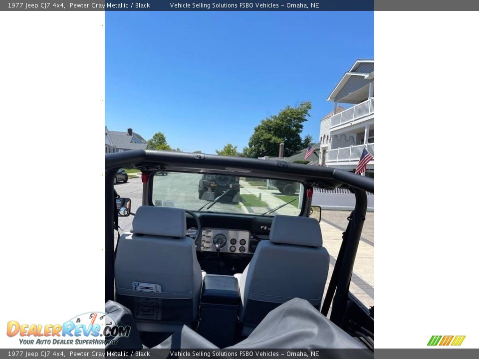 Rear Seat of 1977 Jeep CJ7 4x4 Photo #15