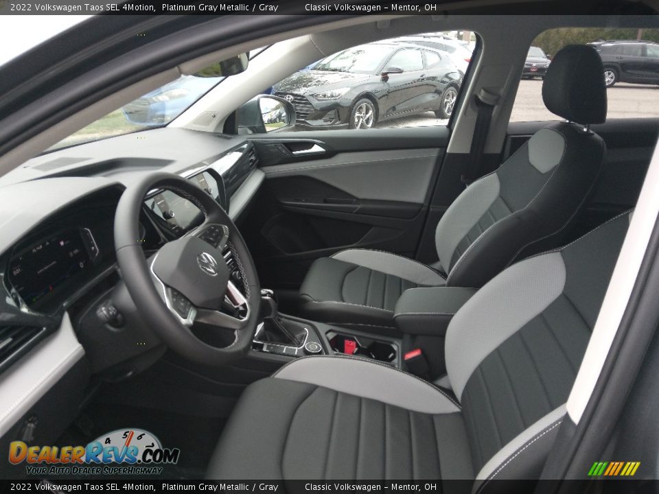 Gray Interior - 2022 Volkswagen Taos SEL 4Motion Photo #2
