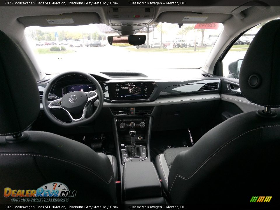 Front Seat of 2022 Volkswagen Taos SEL 4Motion Photo #3