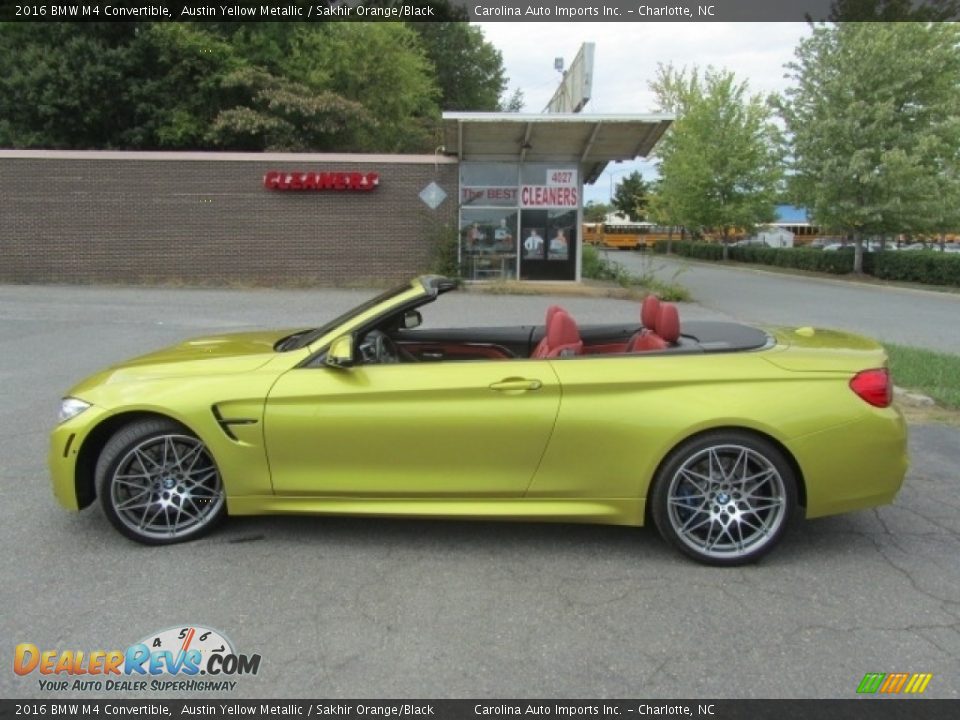 Austin Yellow Metallic 2016 BMW M4 Convertible Photo #12