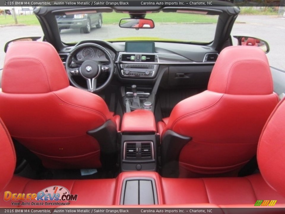 Rear Seat of 2016 BMW M4 Convertible Photo #14
