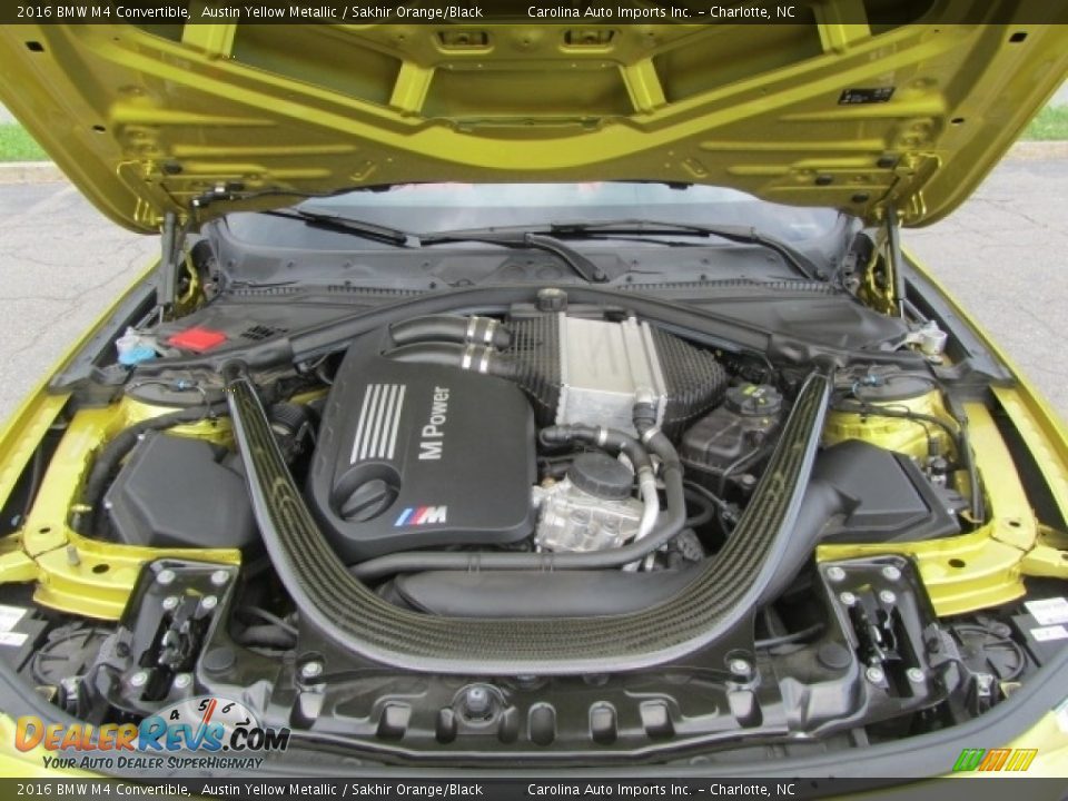 2016 BMW M4 Convertible 3.0 Liter DI M TwinPower Turbocharged DOHC 24-Valve VVT Inline 6 Cylinder Engine Photo #25