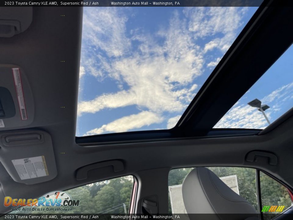 Sunroof of 2023 Toyota Camry XLE AWD Photo #15