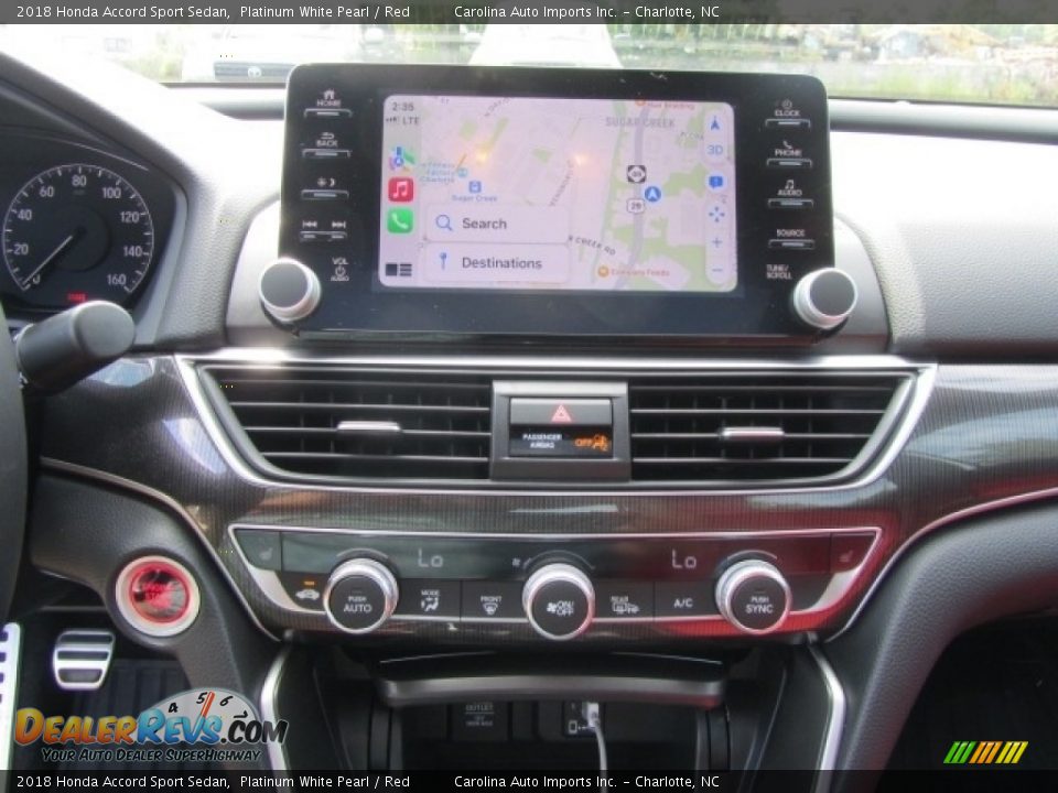 Navigation of 2018 Honda Accord Sport Sedan Photo #15