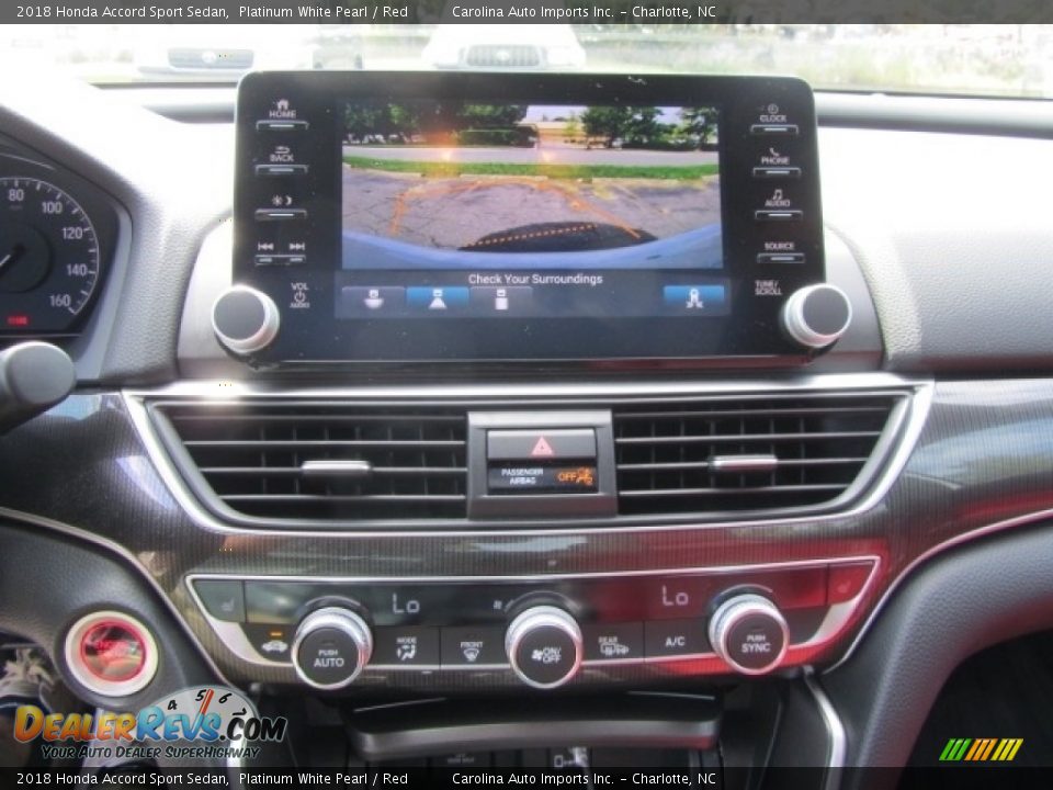 Controls of 2018 Honda Accord Sport Sedan Photo #16