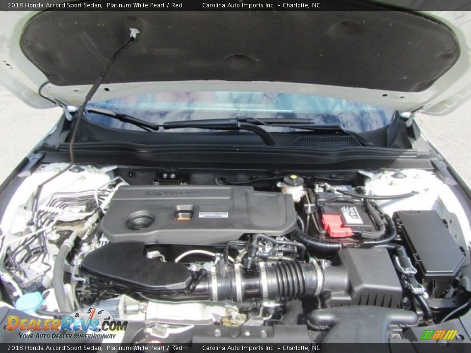 2018 Honda Accord Sport Sedan 2.0 Liter Turbocharged DOHC 16-Valve VTEC 4 Cylinder Engine Photo #26