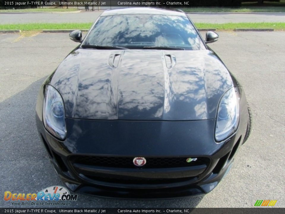 2015 Jaguar F-TYPE R Coupe Ultimate Black Metallic / Jet Photo #5