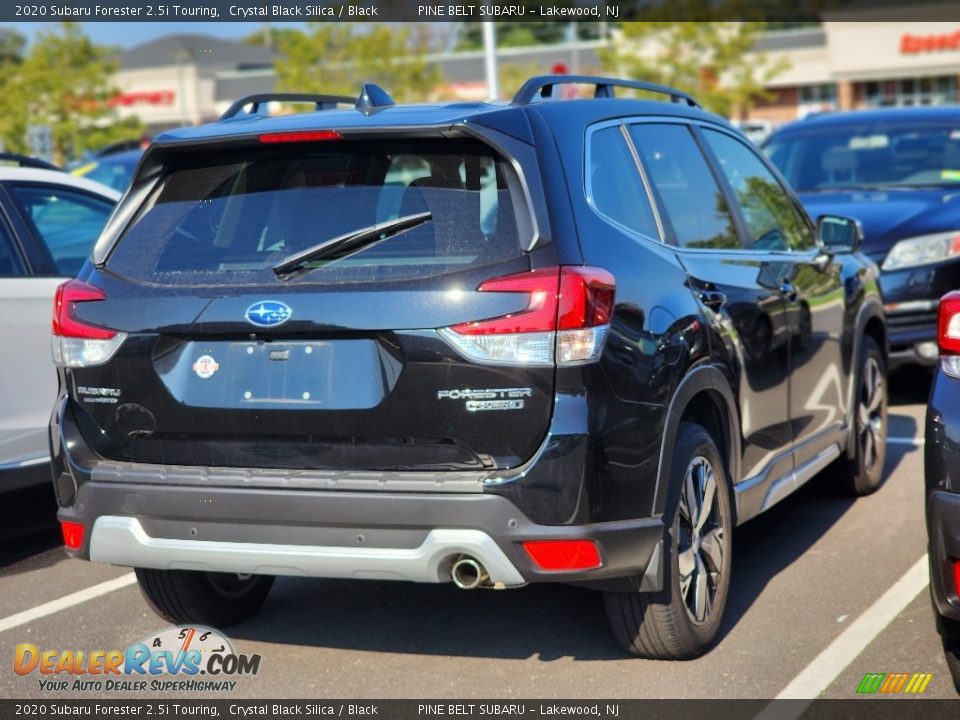 2020 Subaru Forester 2.5i Touring Crystal Black Silica / Black Photo #5