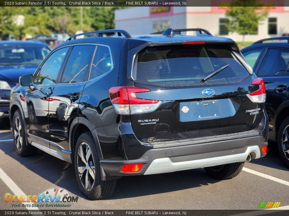 2020 Subaru Forester 2.5i Touring Crystal Black Silica / Black Photo #7