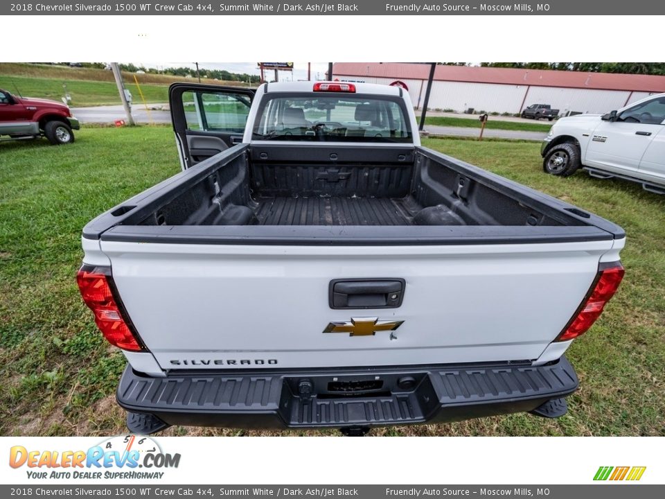 2018 Chevrolet Silverado 1500 WT Crew Cab 4x4 Summit White / Dark Ash/Jet Black Photo #27