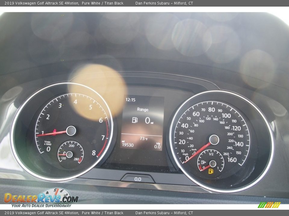 2019 Volkswagen Golf Alltrack SE 4Motion Pure White / Titan Black Photo #17