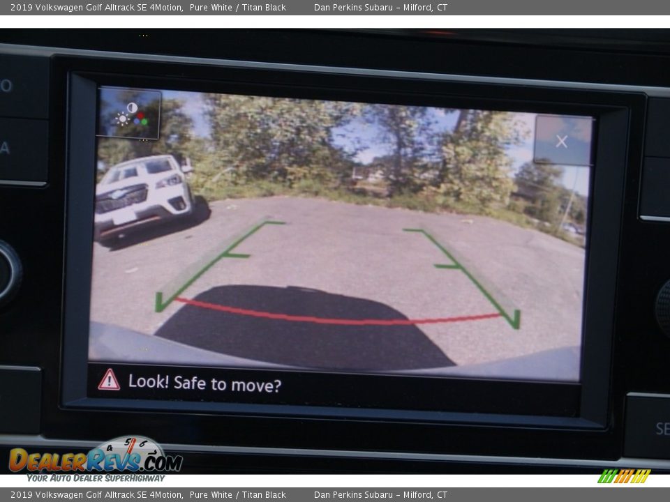 2019 Volkswagen Golf Alltrack SE 4Motion Pure White / Titan Black Photo #20