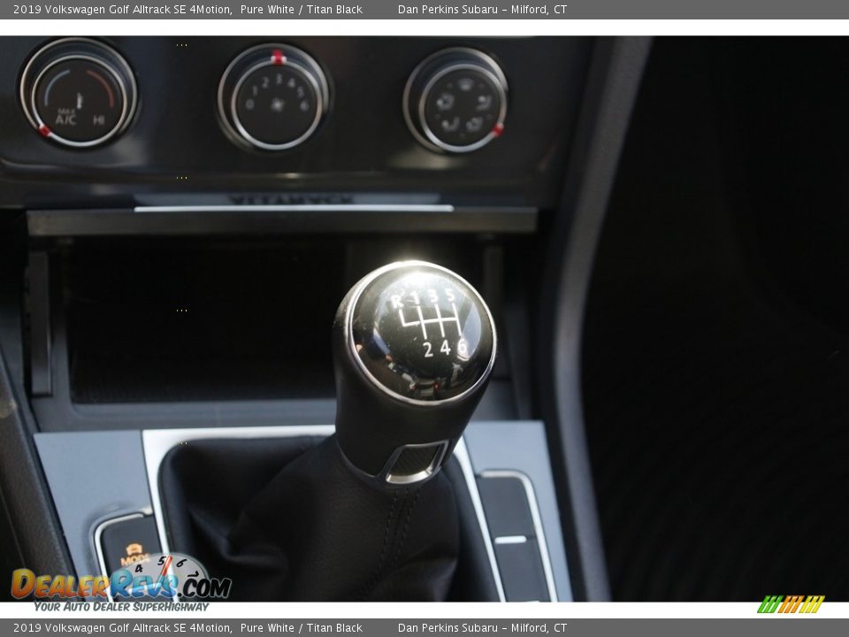 2019 Volkswagen Golf Alltrack SE 4Motion Pure White / Titan Black Photo #21
