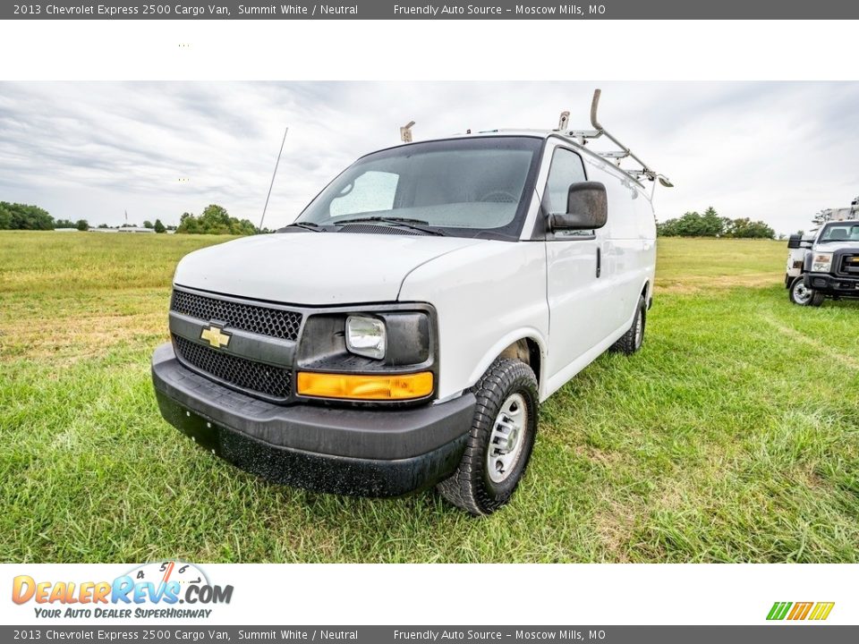 2013 Chevrolet Express 2500 Cargo Van Summit White / Neutral Photo #8