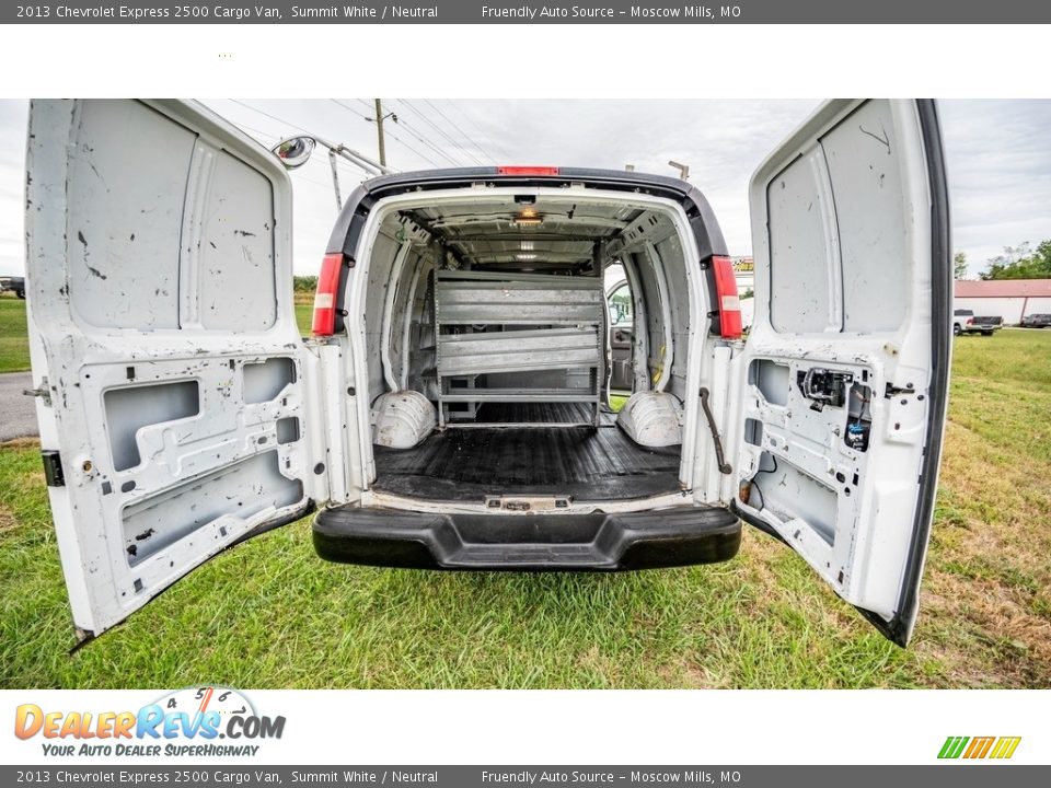 2013 Chevrolet Express 2500 Cargo Van Summit White / Neutral Photo #19