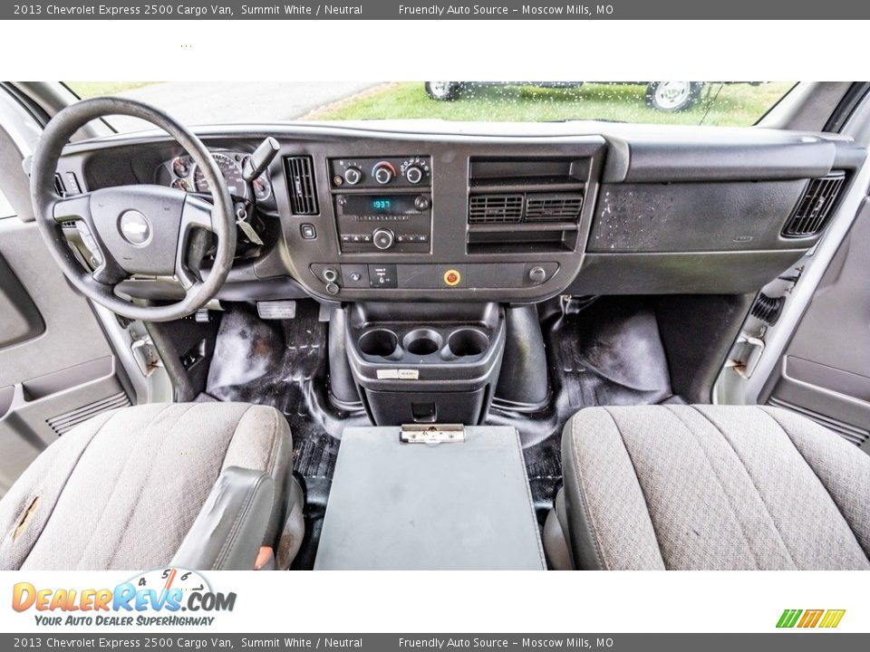 2013 Chevrolet Express 2500 Cargo Van Summit White / Neutral Photo #25