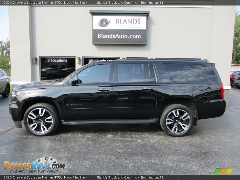 2020 Chevrolet Suburban Premier 4WD Black / Jet Black Photo #1