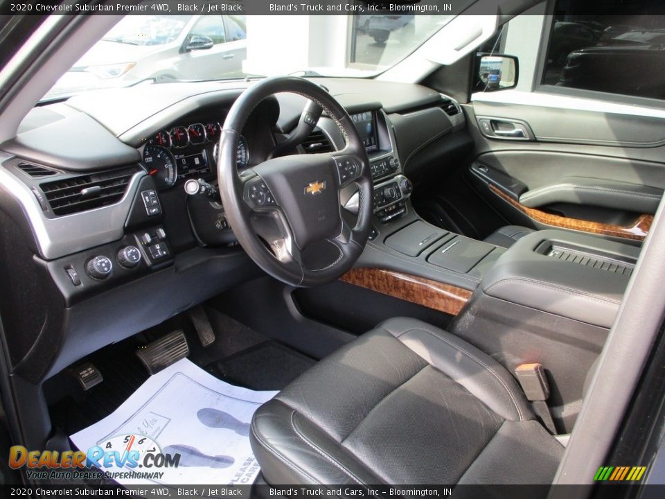 2020 Chevrolet Suburban Premier 4WD Black / Jet Black Photo #6