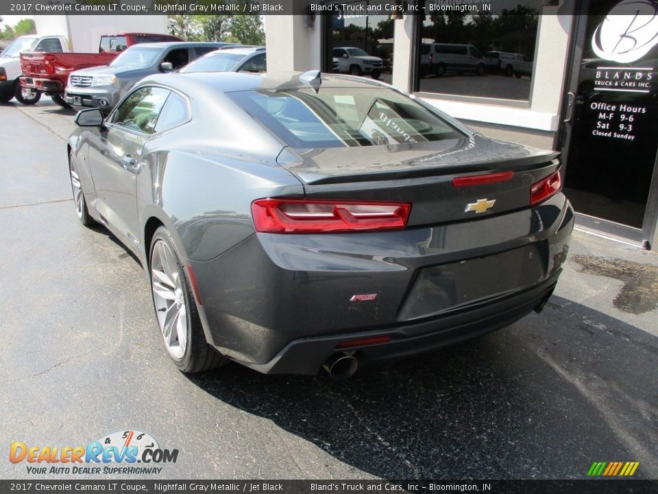 2017 Chevrolet Camaro LT Coupe Nightfall Gray Metallic / Jet Black Photo #3