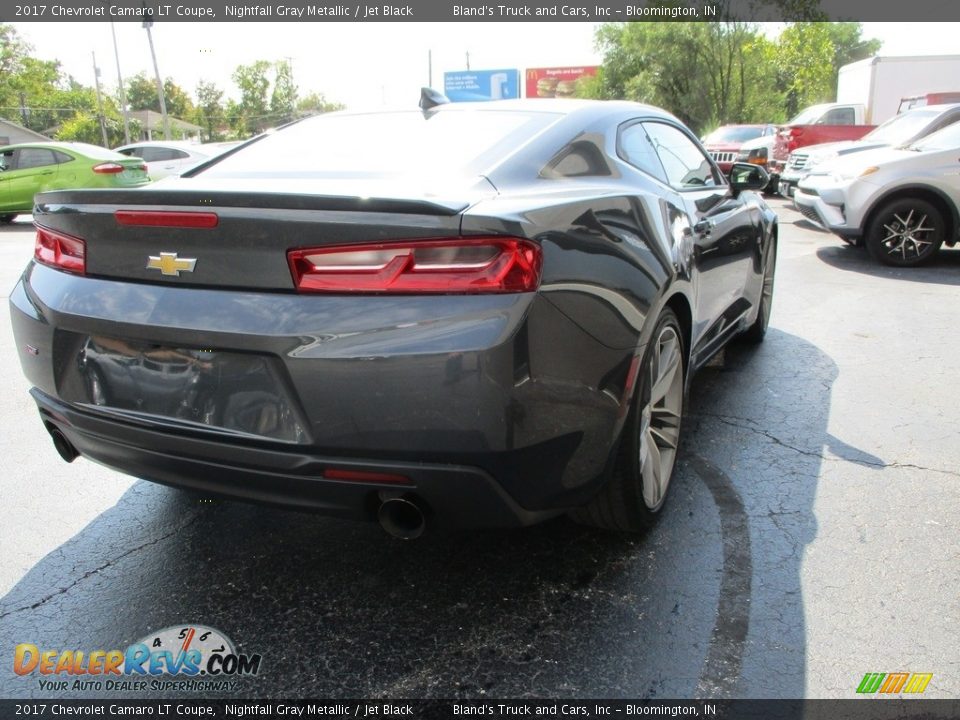 2017 Chevrolet Camaro LT Coupe Nightfall Gray Metallic / Jet Black Photo #4