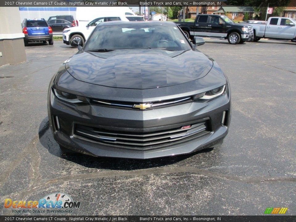 2017 Chevrolet Camaro LT Coupe Nightfall Gray Metallic / Jet Black Photo #22