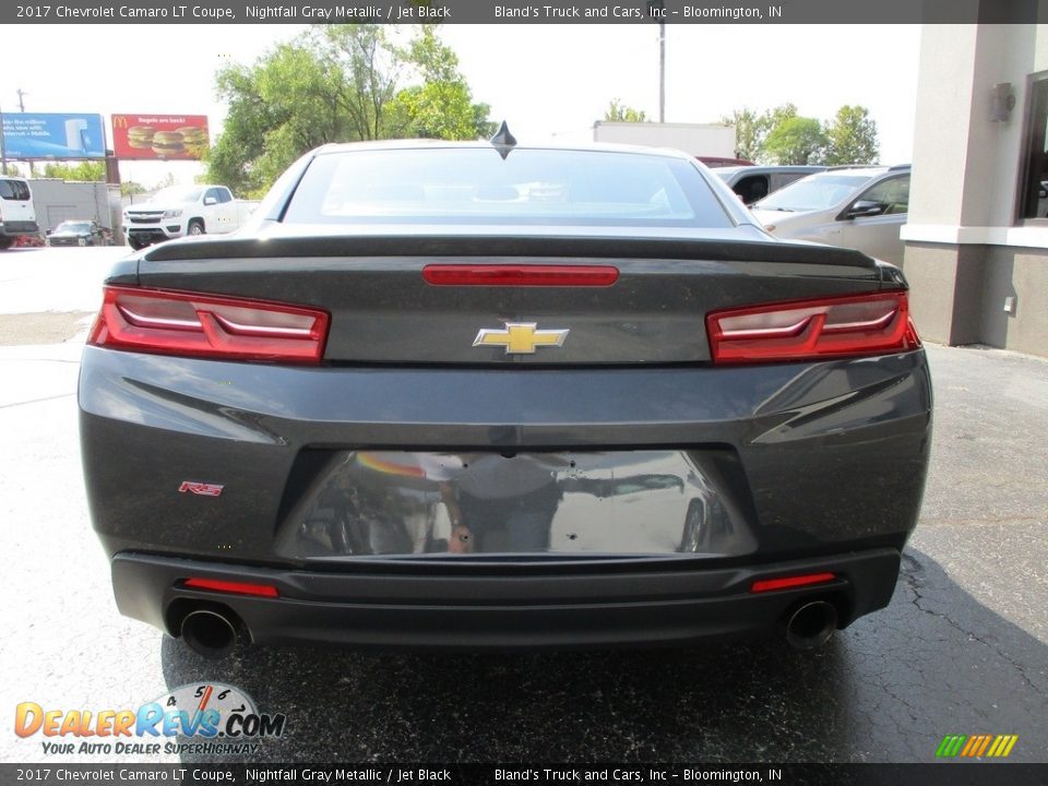 2017 Chevrolet Camaro LT Coupe Nightfall Gray Metallic / Jet Black Photo #25