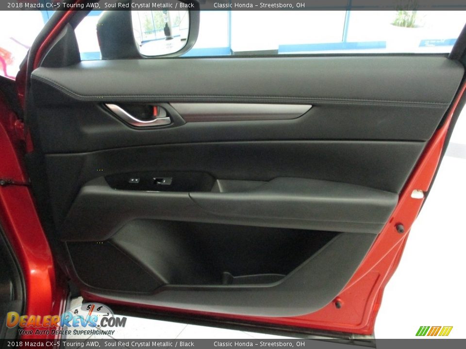 2018 Mazda CX-5 Touring AWD Soul Red Crystal Metallic / Black Photo #14