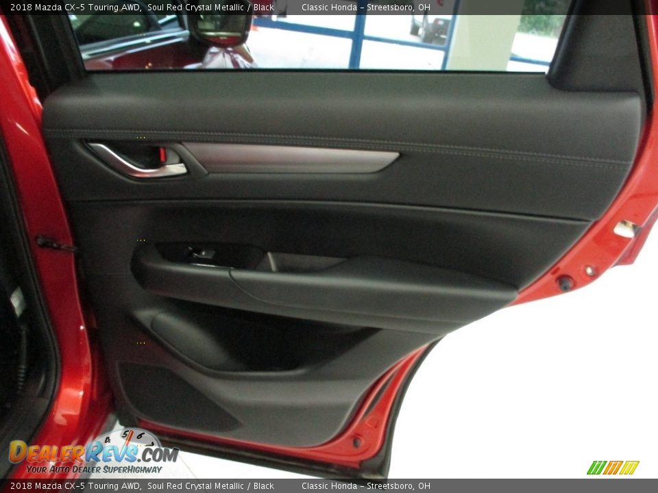 2018 Mazda CX-5 Touring AWD Soul Red Crystal Metallic / Black Photo #17