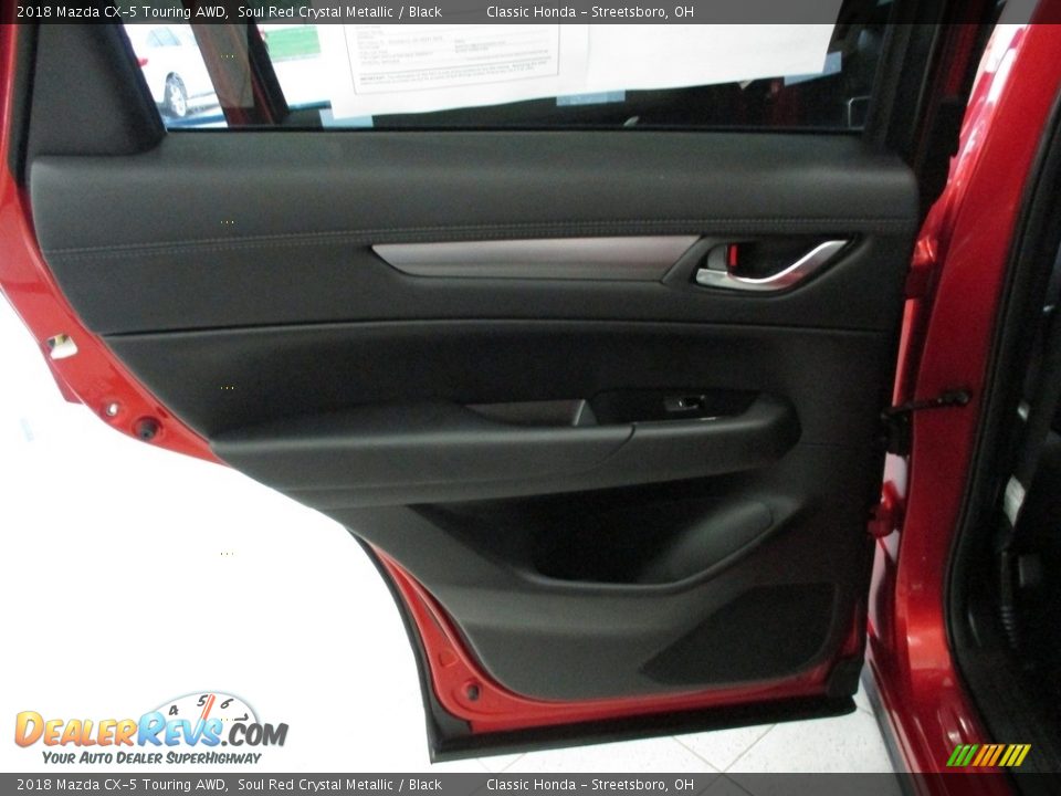2018 Mazda CX-5 Touring AWD Soul Red Crystal Metallic / Black Photo #22
