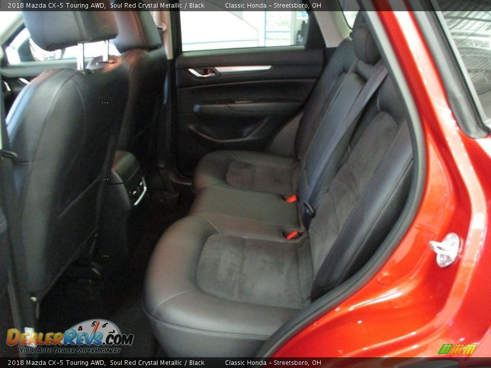 2018 Mazda CX-5 Touring AWD Soul Red Crystal Metallic / Black Photo #24