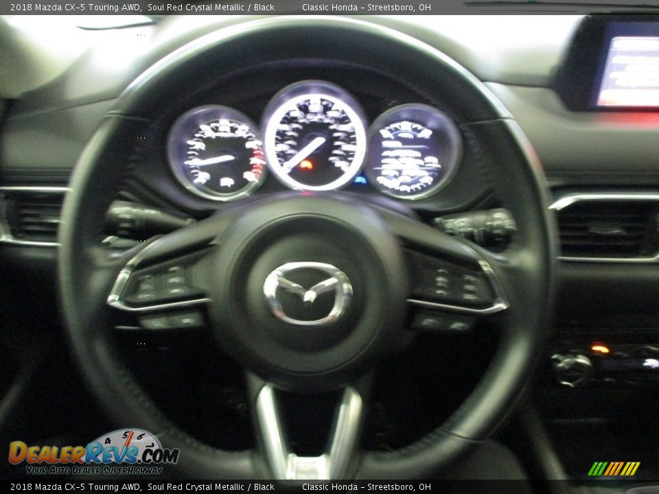 2018 Mazda CX-5 Touring AWD Soul Red Crystal Metallic / Black Photo #29