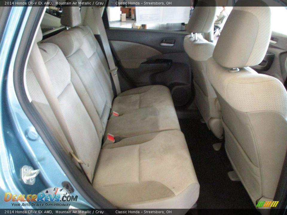 2014 Honda CR-V EX AWD Mountain Air Metallic / Gray Photo #20
