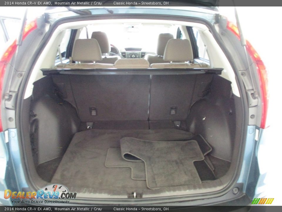 2014 Honda CR-V EX AWD Mountain Air Metallic / Gray Photo #21