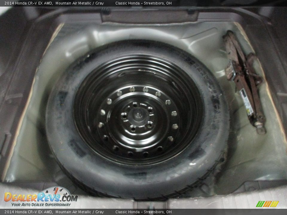 2014 Honda CR-V EX AWD Mountain Air Metallic / Gray Photo #22