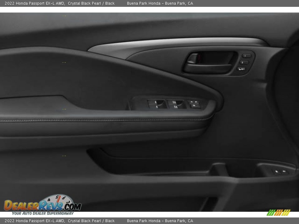 2022 Honda Passport EX-L AWD Crystal Black Pearl / Black Photo #36