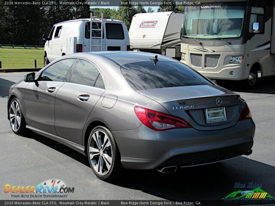 2016 Mercedes-Benz CLA 250 Mountain Grey Metallic / Black Photo #3