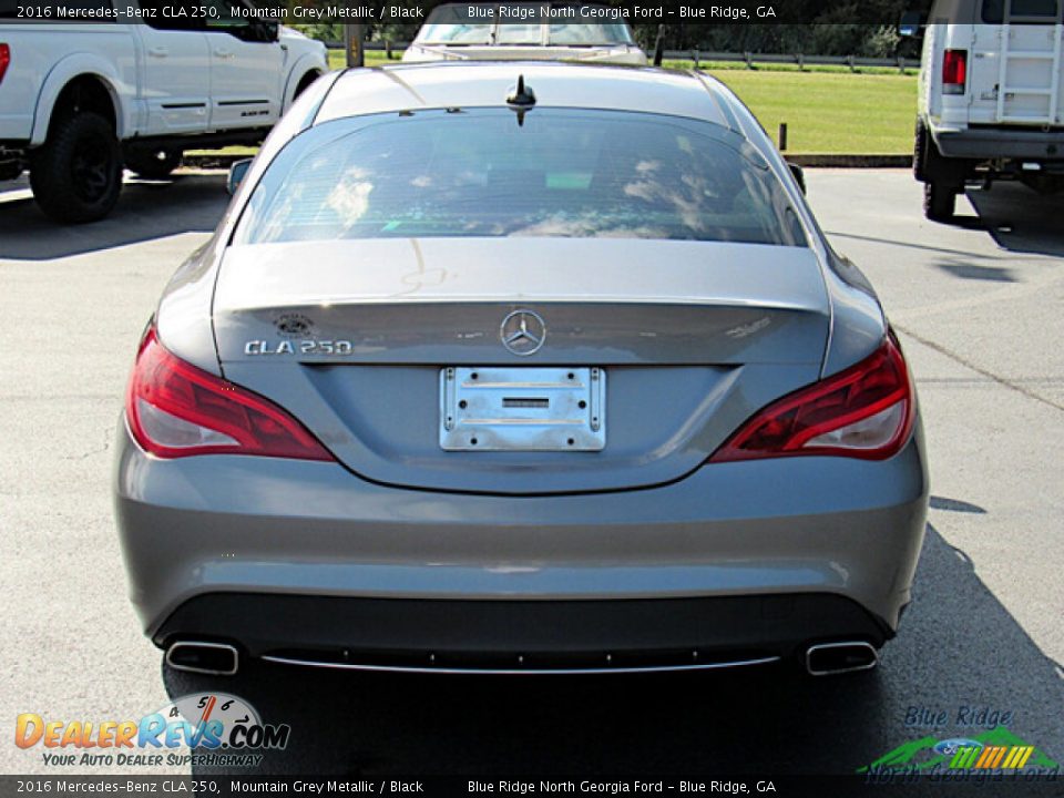 2016 Mercedes-Benz CLA 250 Mountain Grey Metallic / Black Photo #4