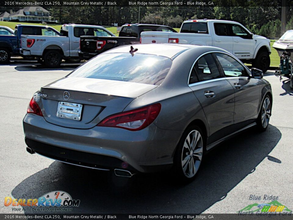 2016 Mercedes-Benz CLA 250 Mountain Grey Metallic / Black Photo #5