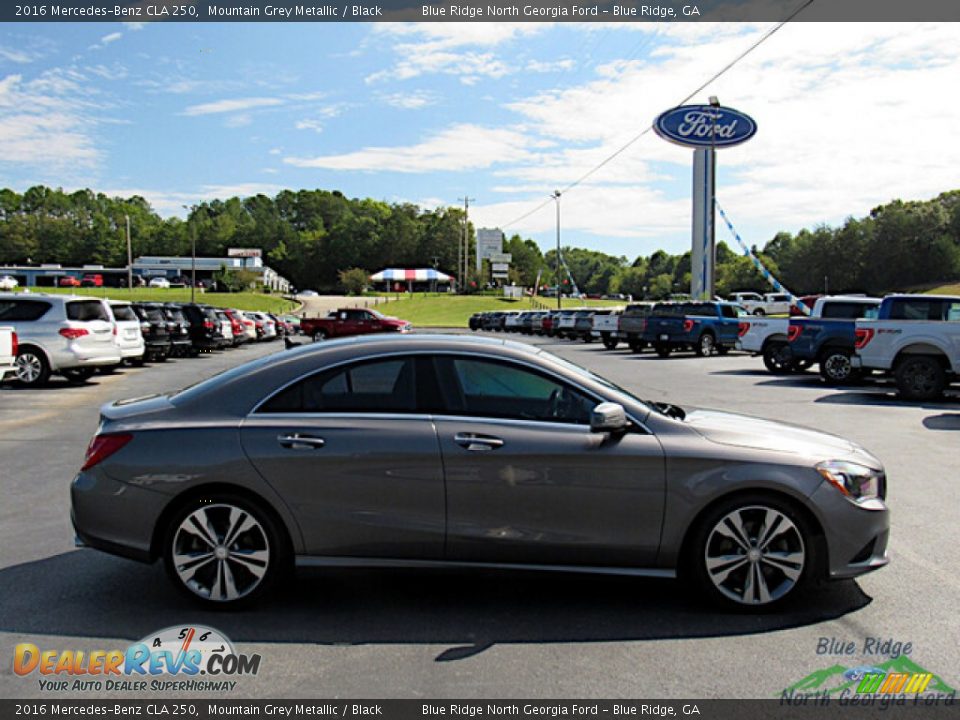 2016 Mercedes-Benz CLA 250 Mountain Grey Metallic / Black Photo #6