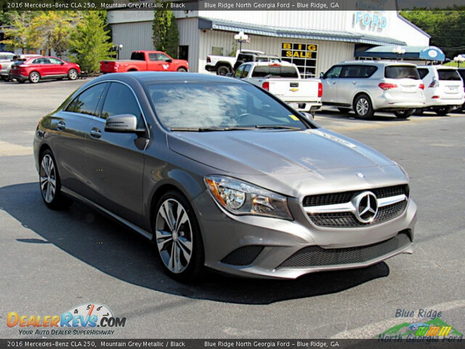 2016 Mercedes-Benz CLA 250 Mountain Grey Metallic / Black Photo #7