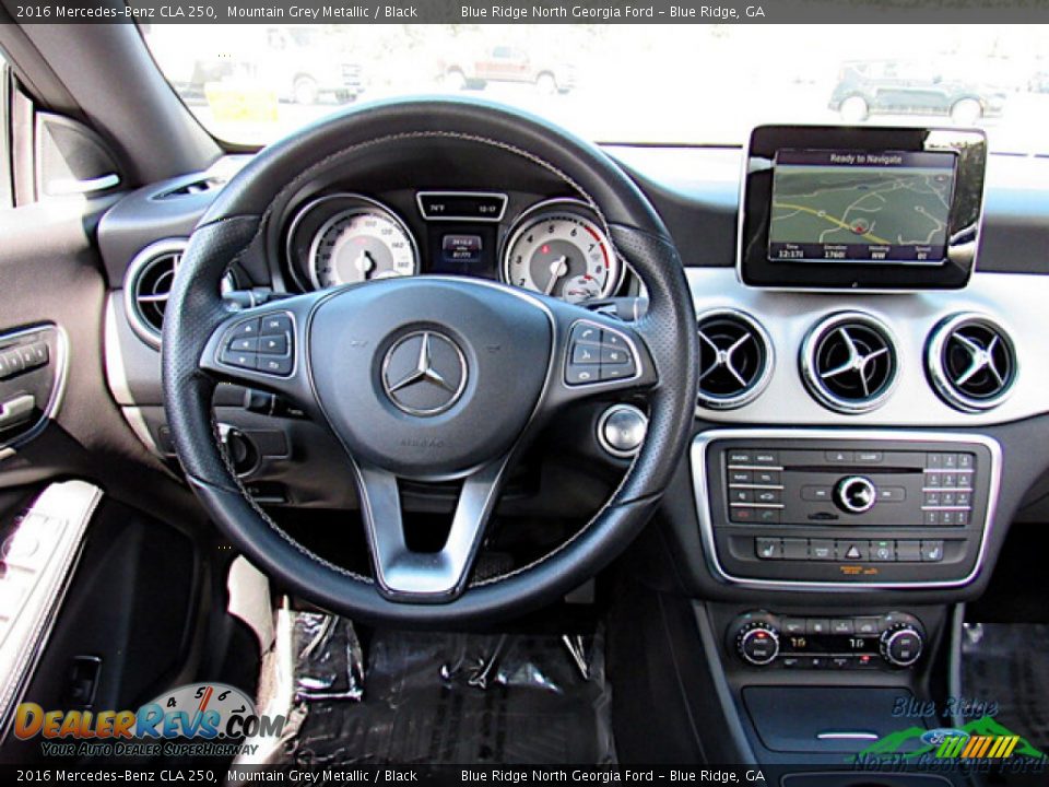 2016 Mercedes-Benz CLA 250 Mountain Grey Metallic / Black Photo #15