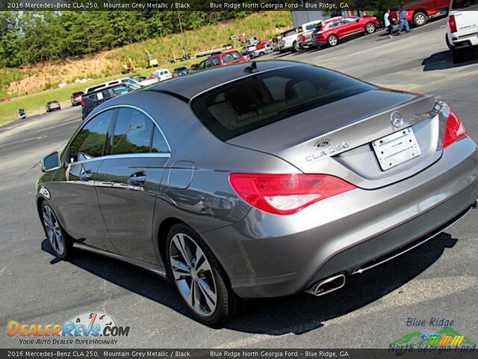 2016 Mercedes-Benz CLA 250 Mountain Grey Metallic / Black Photo #30